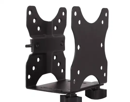 Support pour mini ordinateurs Maclean. NUC MAC mini PC. universel. jusqu'à 5 kg. noir. MC 720