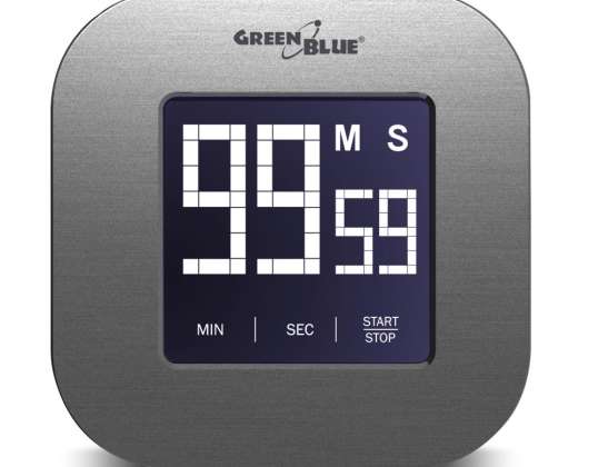 GB524 46005 Digital timer magnetisk med pekskärm