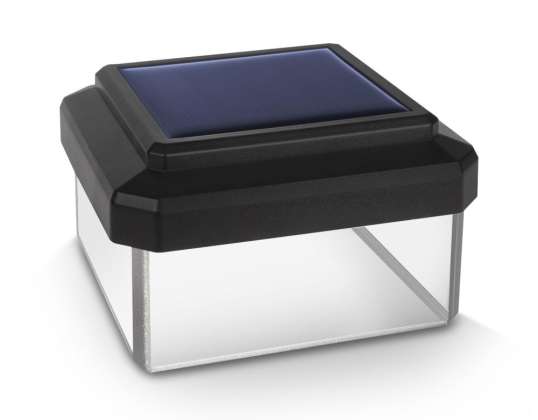 Lampada solare LED su polo GreenBlue 60x60mm con copertura piramidale GB126