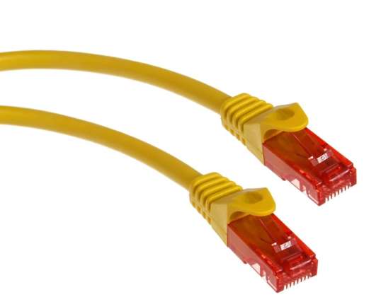 MCTV 300 Y 47260 Patchkabel UTP cat6 kontakt kontakt 0,5m gul