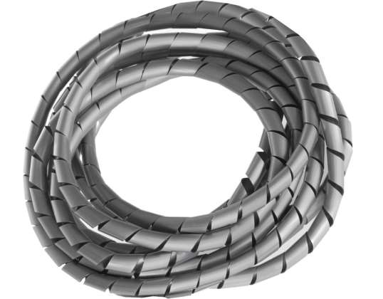 MCTV 684S 48455 Kabelbeskyttelse  5 6mm  3m sølv spiral