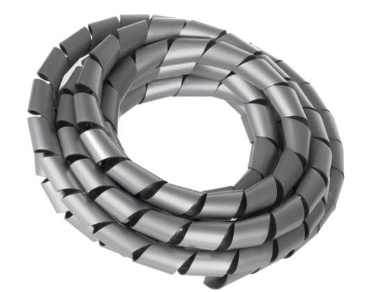 MCTV 687S 48458 Kábelvédő 20.4 22mm 3m ezüst spirál