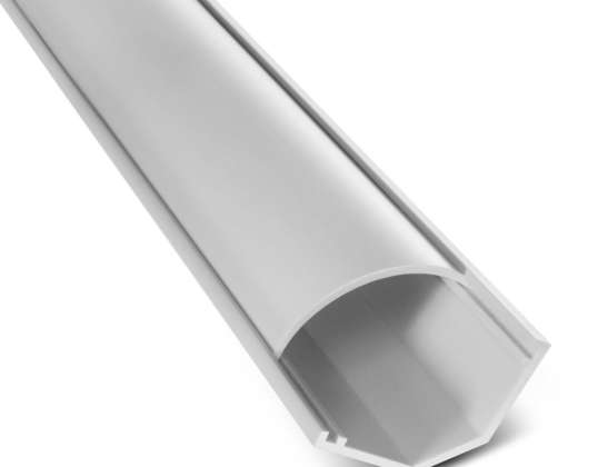 Maclean-Abdeckleiste. Kabelkanal. Mit Klebeband. Weiß. 1,5 m 73 42 mm. MCTV 577