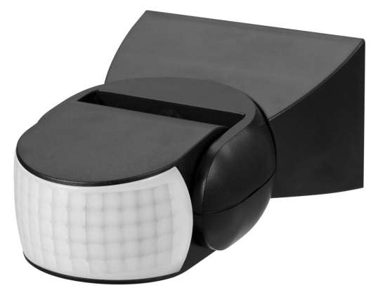 PIR Motion Sensor Maclean. Infrared. IP65. Black. Range 12m. MCE201B
