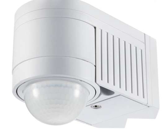 Sensor de movimiento PIR Maclean. infrarrojo. 360°. alcance 12m. MCE202