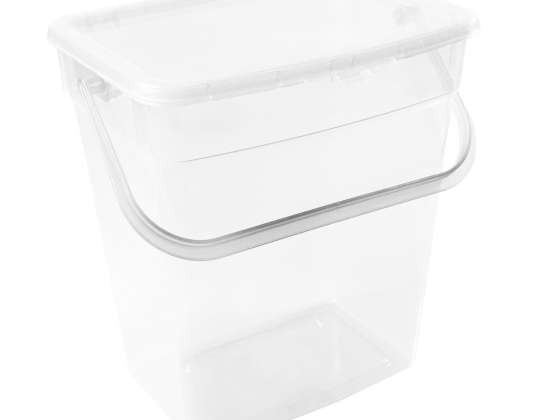 Conteneur à poudre Plast Team 6L transparent