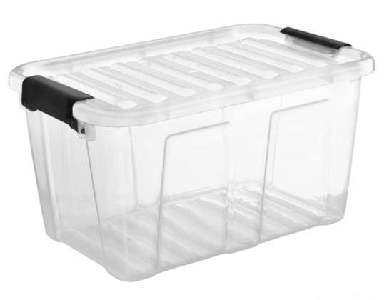Conteneur avec couvercle Plast Team Home Box 30L