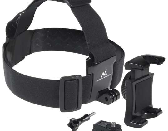 Bandeau sportif Maclean. rotatif. pour téléphone. caméra. caméras GoPro et autres. universel. MC 825