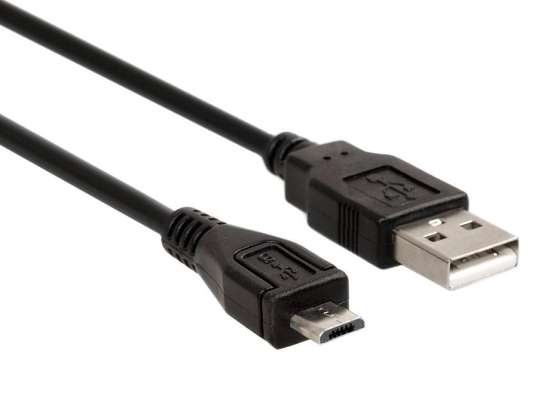 USB-kabel Maclean 2.0 Mannelijk Mannelijk Micro 1.5m MCTV 758