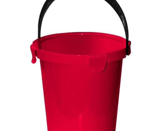Kibiras su dangčiu Plast Team Berry 5L raudonas