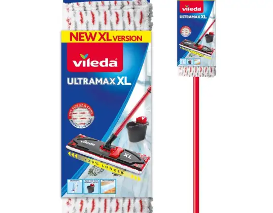 Flat mopp med teleskophåndtak Vileda Ultramax XL
