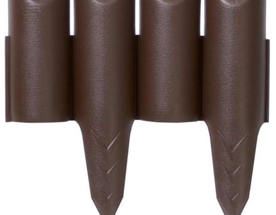 Garden border Palisade IPBO 2.5m brown