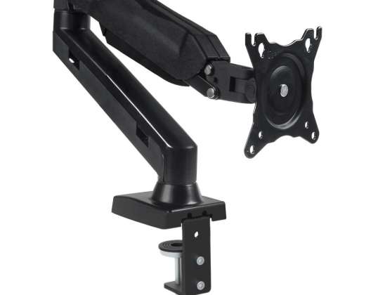 Monitorsteun Maclean. gasveer. 13" 27". 8 kg. zwart. MC 860