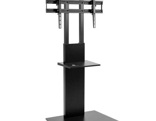 TV-állvány Maclean polccal. szakértő. modern.  max VESA 600x400. max. 40 kg. MC 865