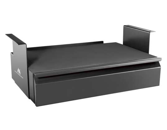Ergonomic Under-Desk Drawer Maclean. Organizer. Black. Max 5kg. MC 875