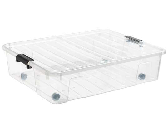 Conteneur sous le lit Plast Team Home Box Bedroller XL 49L
