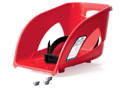 Asiento para trineos Prosperplast rojo