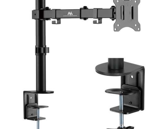 Bordbeslag til Maclean LCD-skærm. dobbelt arm. VESA 75x75 og 100x100. 17 32&quot;. 8 kg. MC 883