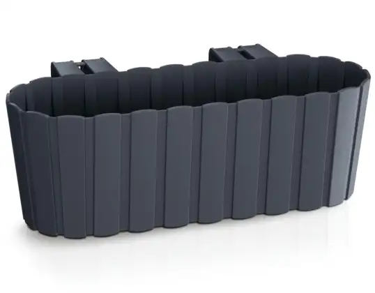 Planter with Hooks Boardee Hook DDECZ400 Anthracite