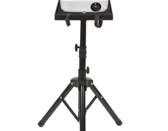 Support portable Maclean pour projecteur en acier avec réglage de la hauteur 1,2 m MC 920