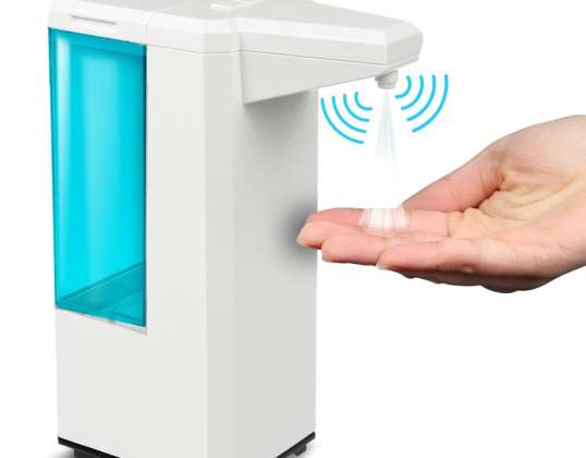 Distributeur automatique de désinfectant liquide 500ml sur 4 piles AA Promedix PR 470