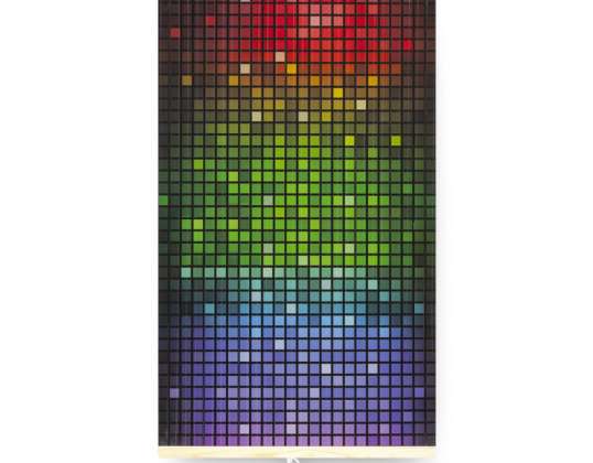 Infrarotheizung flexibles Heizpaneel 430W TRIO Muster 4 Mosaik. Abmessungen 100x57cm mit Regler
