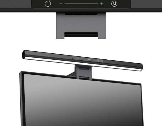 Regulerbar LED-lampe til computer/monitor Maclean