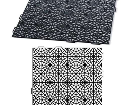 Rasengitter Mosaic schwarz