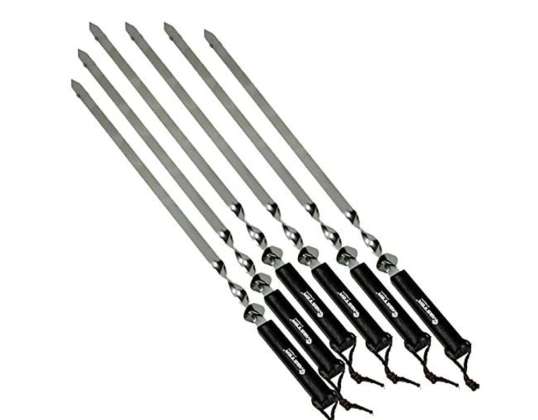 Set mit 6 Spießen für Spieße Länge 60cm Master Grill MG133