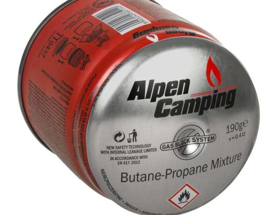 Cartouche de gaz 190G IK006 Alpen Camping
