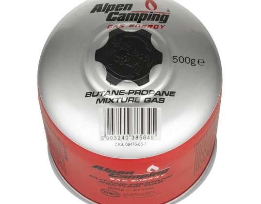 Gas Cartridge 500g Alpen Camping