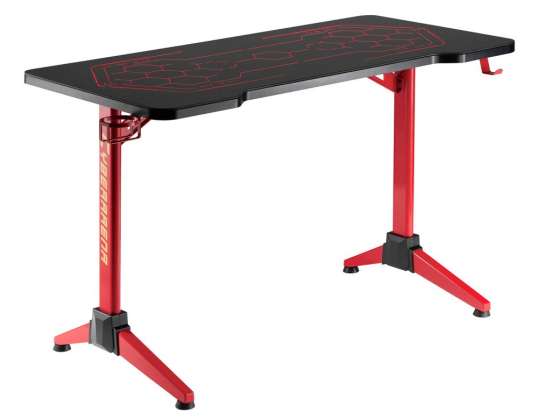 RGB Led Gaming Desk NanoRS. Black. Large. 100kg max. Height 760mm. RS163