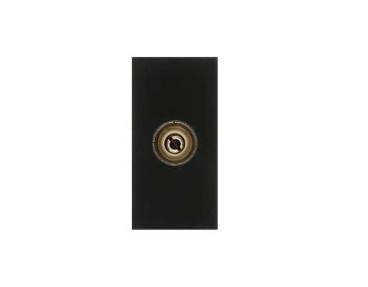 Gniazdo TV Maclean simple noir MCE726B