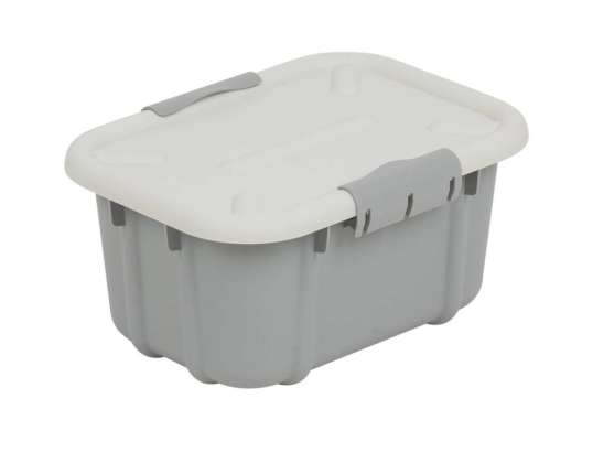 Recipiente 8L BranQ Velur cinza claro