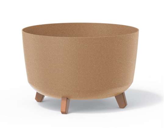 Doniczka Gracia Standard Eco Wood DGRL400W naturo eco