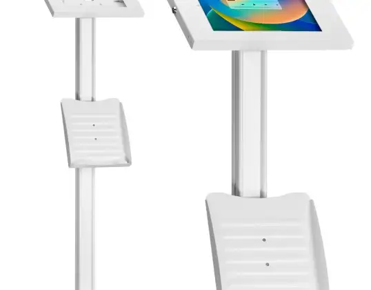 Soporte publicitario de suelo para tableta Maclean con bloqueo 9.7" 11" iPad/iPad Air/iPad Pro Samsung Galaxy Tab A/Tab A7/Ta