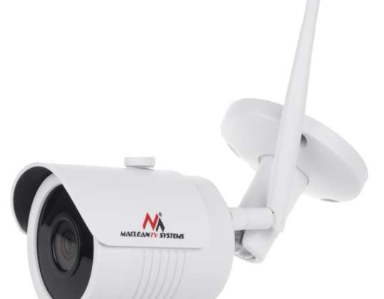 Caméra IP réseau IPC WiFi 5MPx extérieure Maclean. tubulaire. CMOS 1/2.5&quot;. H.264/H.265 . Onvif. MCTV 516