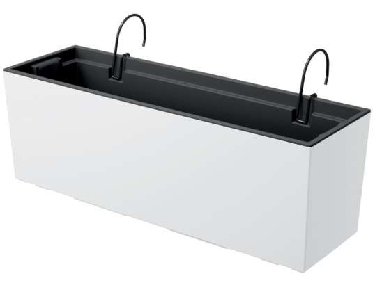 Γλάστρα με γάντζους Urbi Case DUC600W λευκή