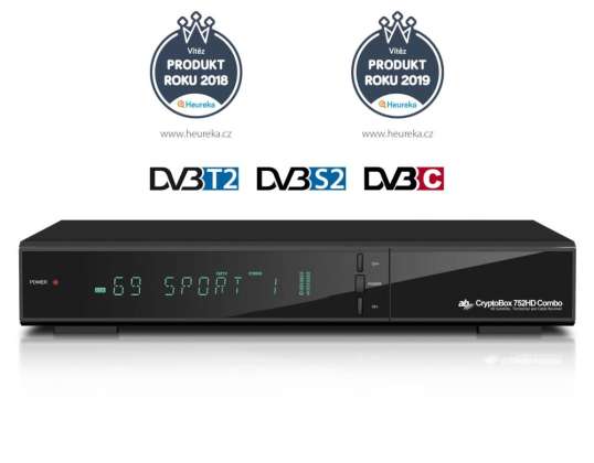AB CryptoBox 752HD Combo DVB T2/S2/C