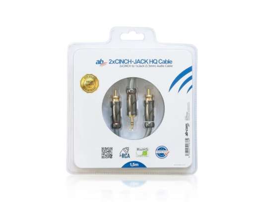 Cable AB HQ JACK CINCH 1.5m