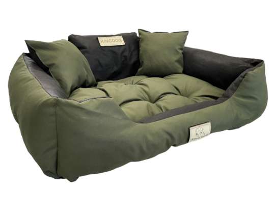 Hundebett 60 x 50 // 75 x 65 Grün