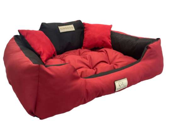 Dog Bed 60 x 50 // 75 x 65 Red