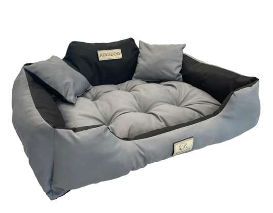 Hundebett 80 x 60 // 100 x 75 Dunkelgrau