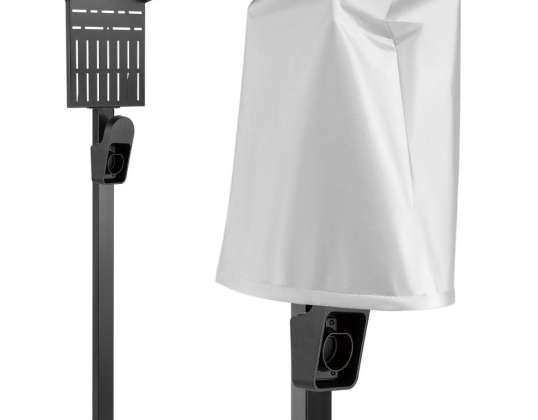 Utendørs stativ for Maclean EV og PHEV billadere. stål. 15 kg maks. MCE456