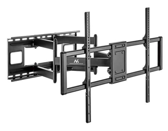 Soporte de TV económico Maclean. máx. VESA900x600. 60.120&quot;. 120kg. negro. MC 482