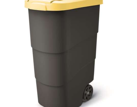 Hagekurv WHEELER 90 L   gul