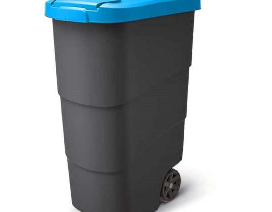 Avfallsbeholder WHEELER 90 L  blå
