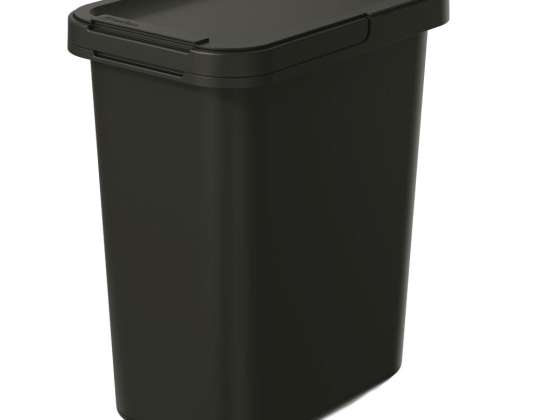 Poubelle SYSTEMA noire recyclage