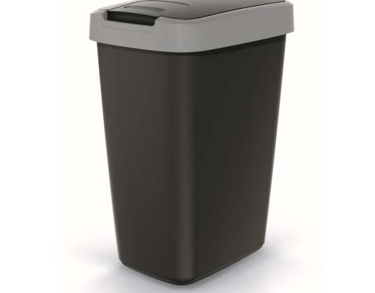 Sopkorg COMPACTA Q   slät grå 12l