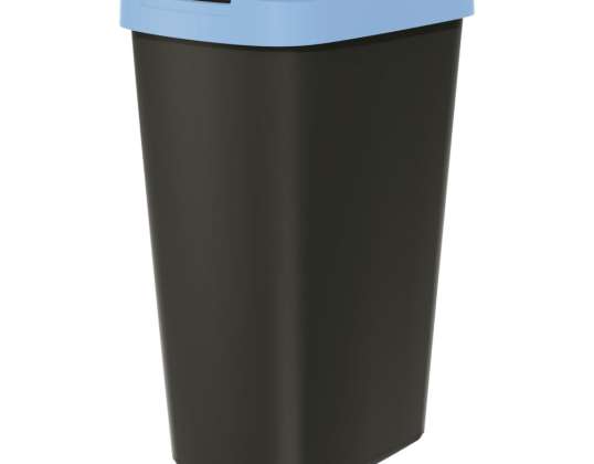 Trash bin COMPACTA Q   light blue 45l